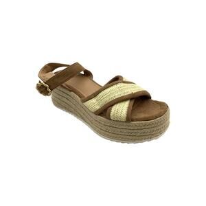 Sam & Libby Women's Corrinne Wedges Brown - Medium